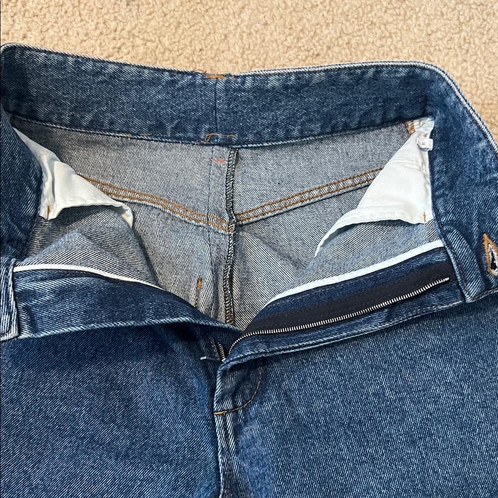 Loewe Blue Wide-Leg Embroidered Jeans - Picture 8 of 8